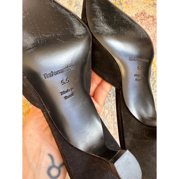 Reformation Wilda Kitten Mule - Picture 10 of 12